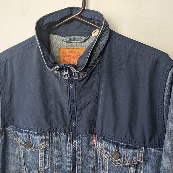 LEVI'S Men Jeans Jacket Size Small Unisex Denim Mid Jeans Mid Polyester Pockets - Picture 4 of 14